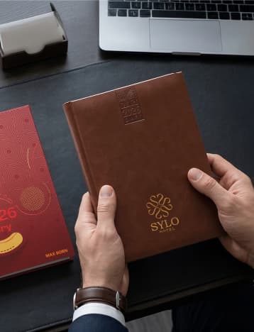 Branded executive diary