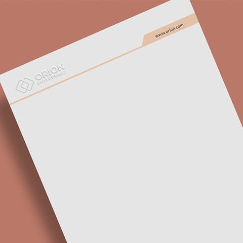 Embossed Letterhead