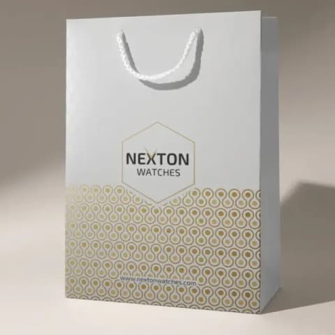 Metallic Printed Paper Bags